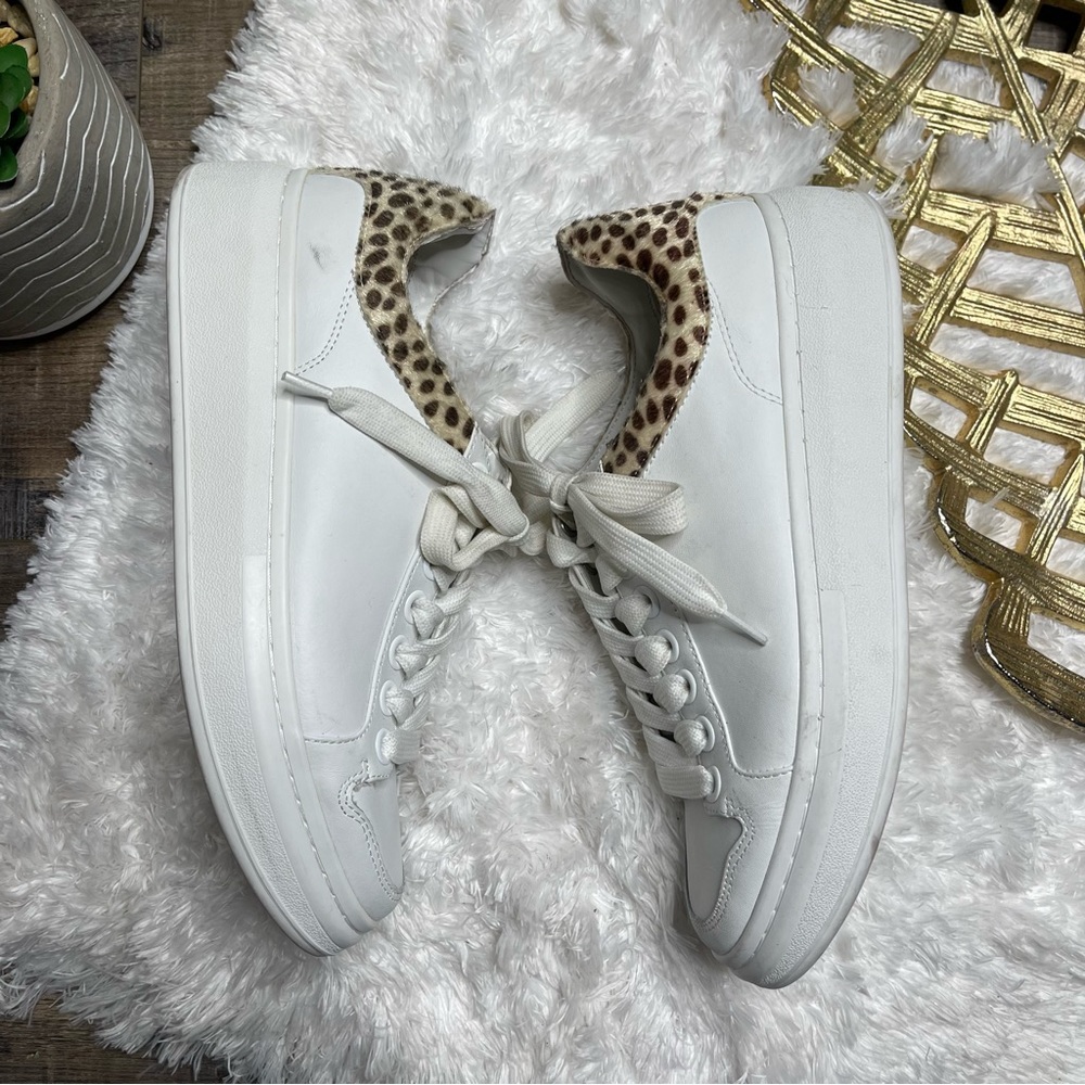 Zara Women Leopard Lace Sneaker